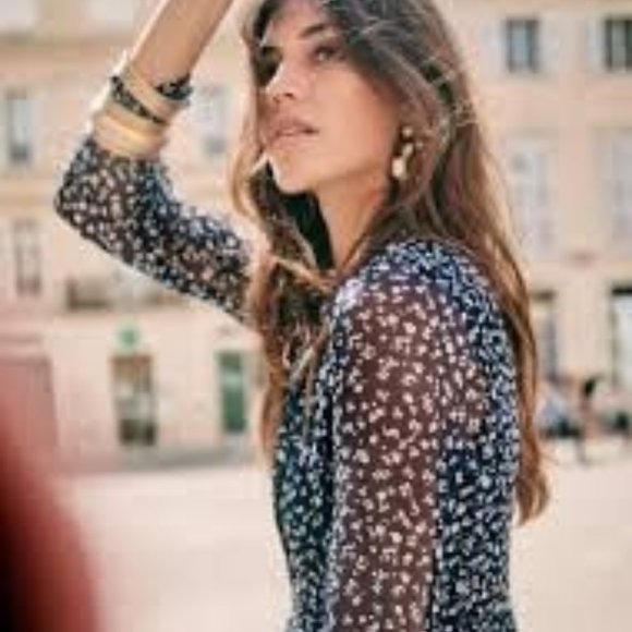 Sezane Ariane dress, BNWT, Sz 4/6 - Picture 4 of 11